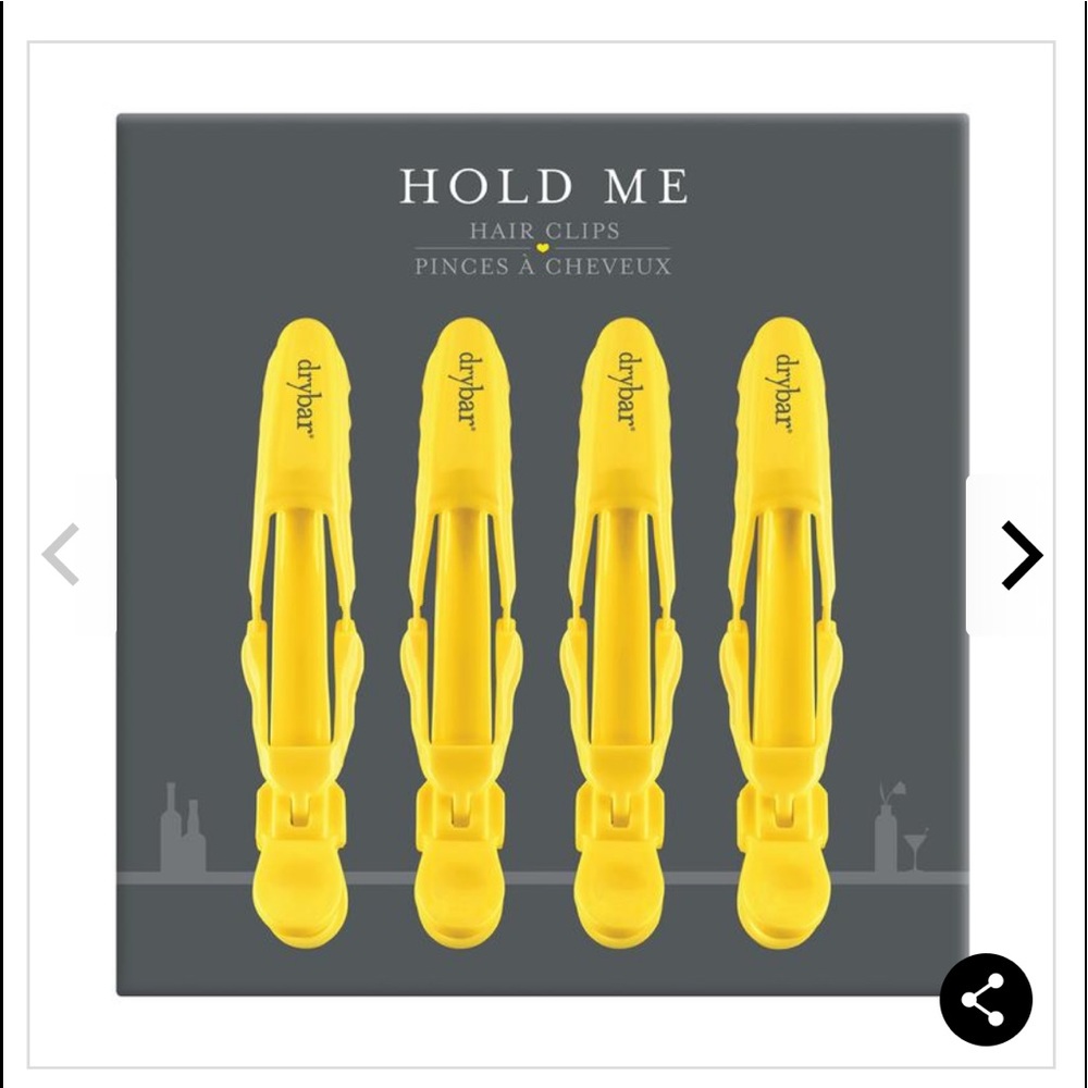 NIB - DryBar Hold Me Hair Clips